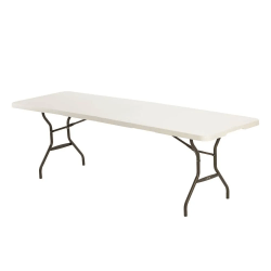 8' Rectangular Table Rental – Large Capacity Dining