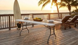 8table20scene 1768940970 8' Rectangular Table Rental – Large Capacity Dining