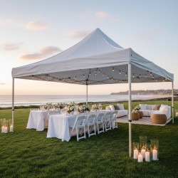 10' x 20' Pop Up Tent Rental – Extended Event Shelter
