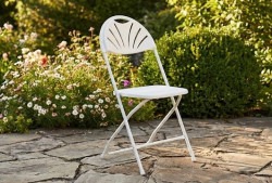 fanback20scene 1768944847 White Fan Back Chair Rentals – Classic Party Seating
